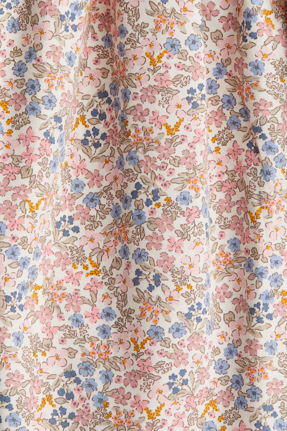 Платье из хлопка с принтом