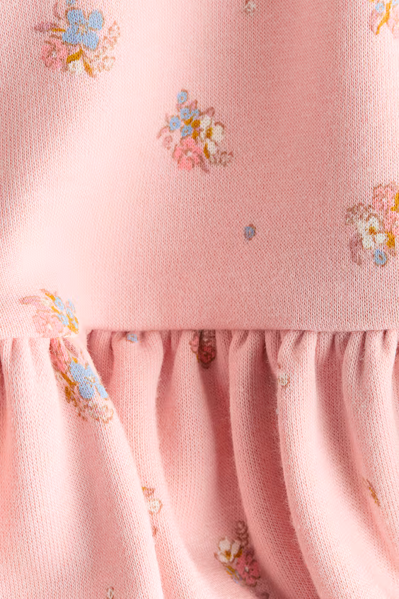 Платье-свитшот с принтом