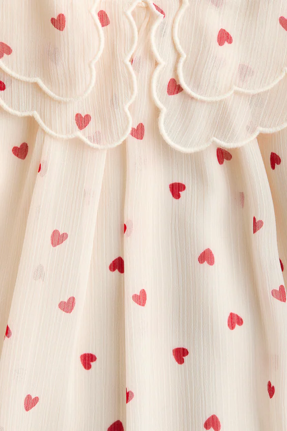 Платье из шифона