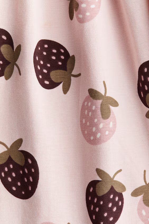 Платье из хлопка с принтом