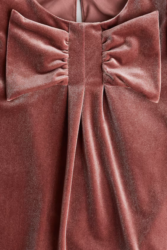 Платье из вельвета