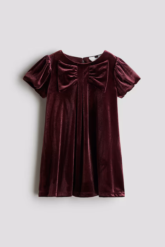 Платье из вельвета