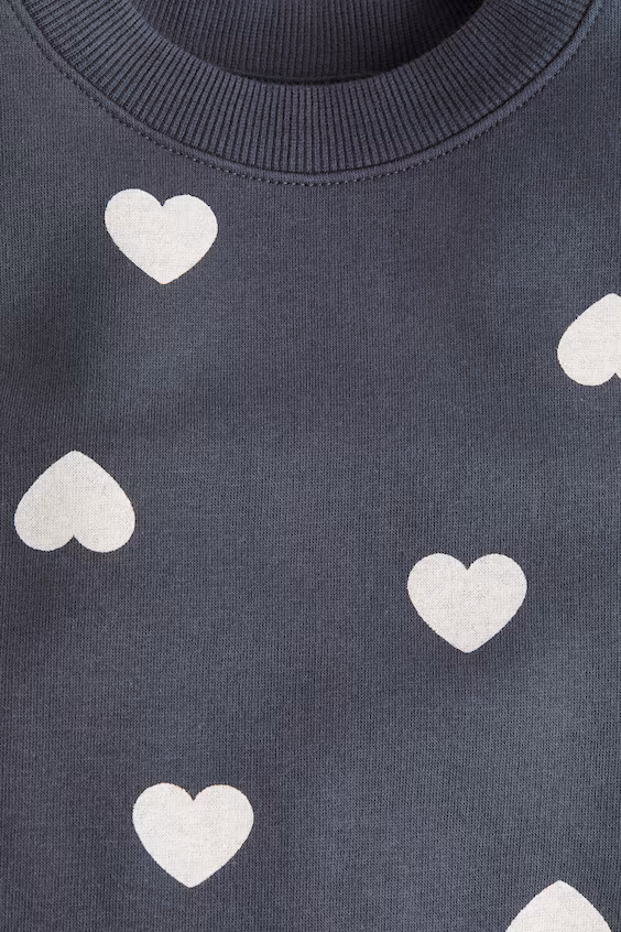 Свитшот оверсайз с начесом