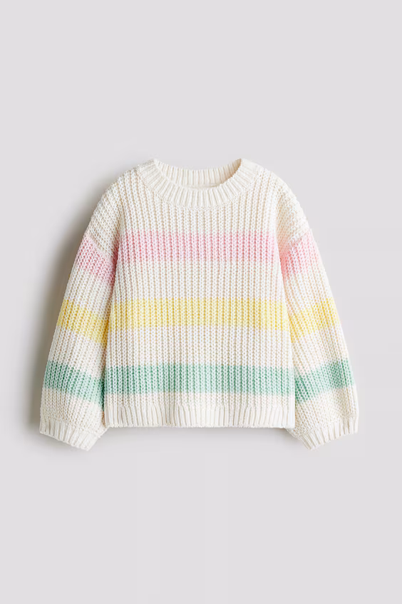 Свитер из ткани шениль