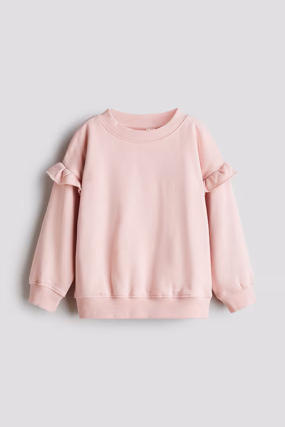 Толстовка с оборками