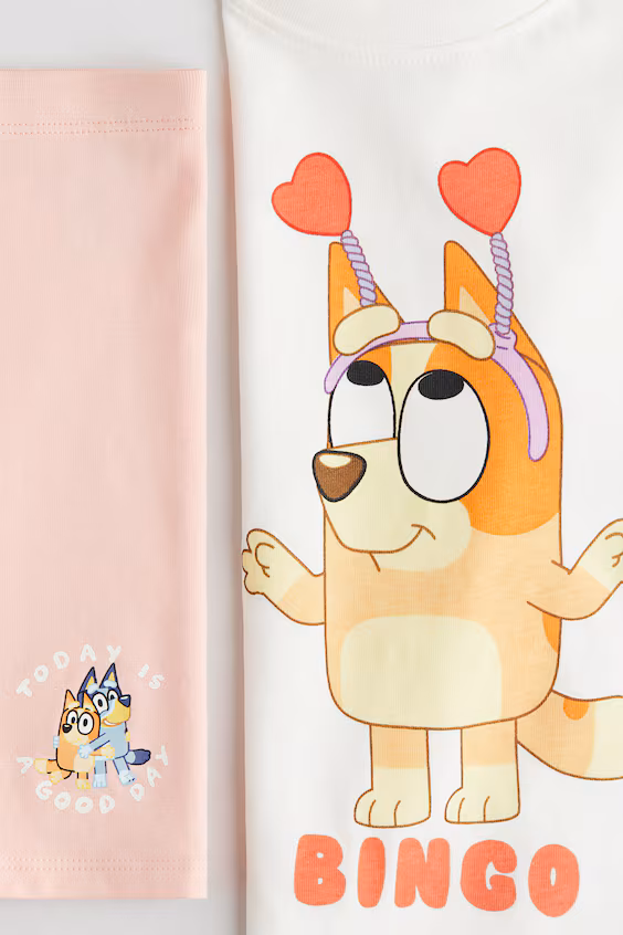 Набор из 2 предметов с принтом