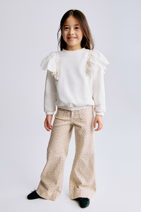 Джинсы-клеш