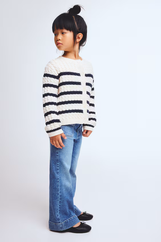 Джинсы-клеш