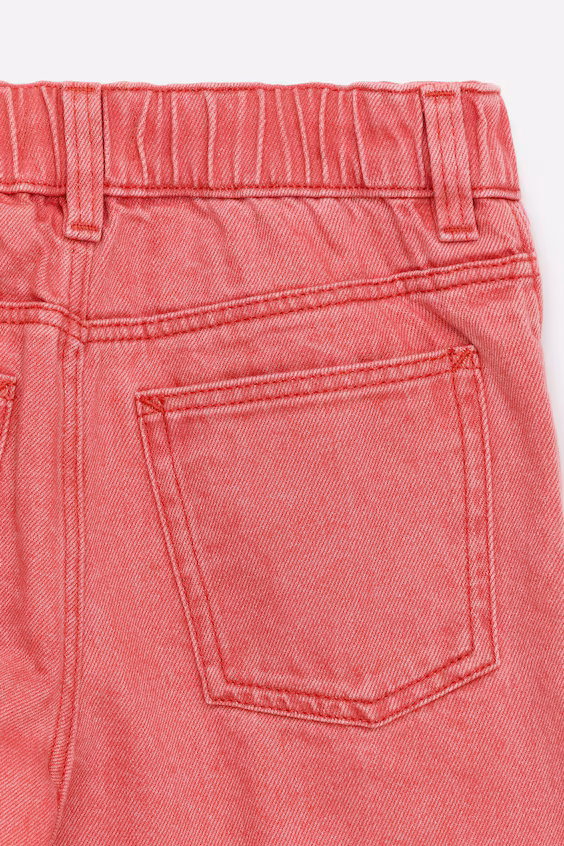 Джинсы широкие свободного кроя