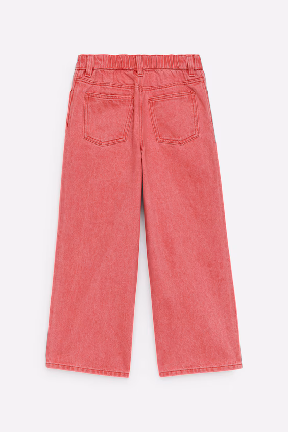 Джинсы широкие свободного кроя