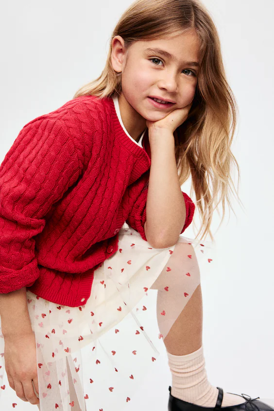 Блестящая юбка из тюля