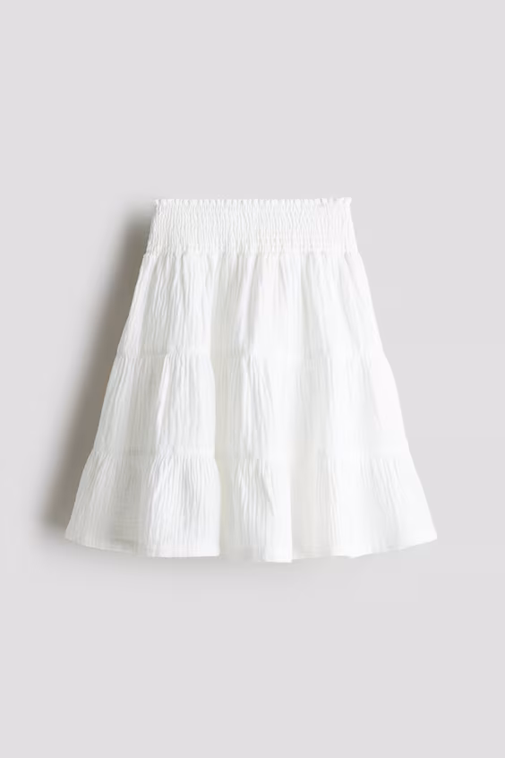 Юбка из хлопковой муселина