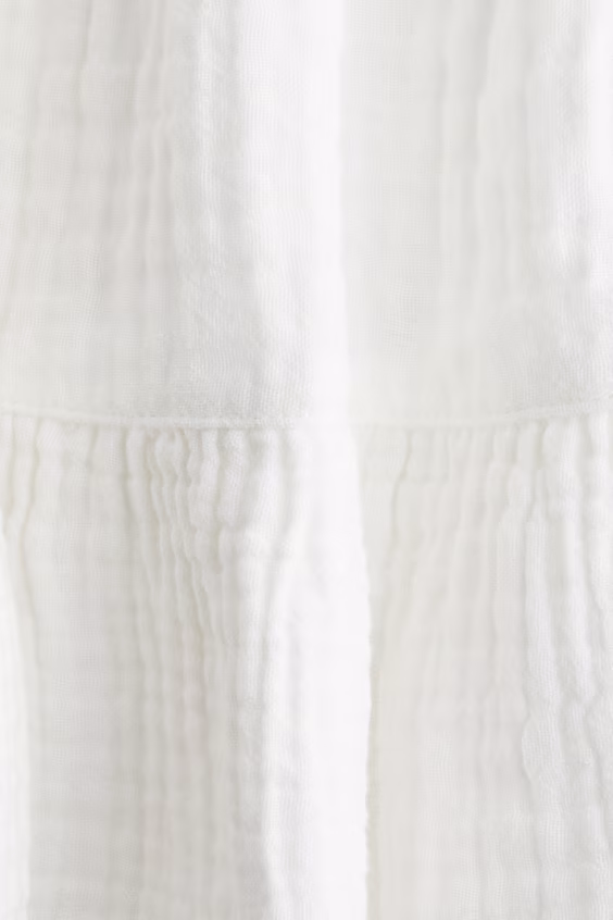 Юбка из хлопковой муселина