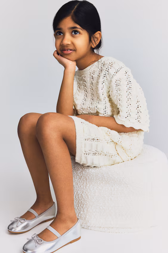 Комплект из 2 предметов из проймы в технике плиссе