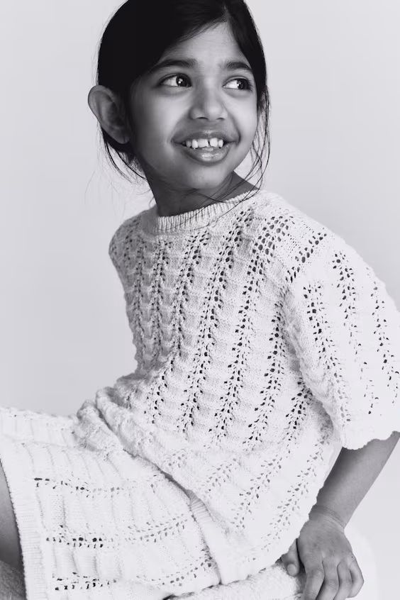 Комплект из 2 предметов из проймы в технике плиссе