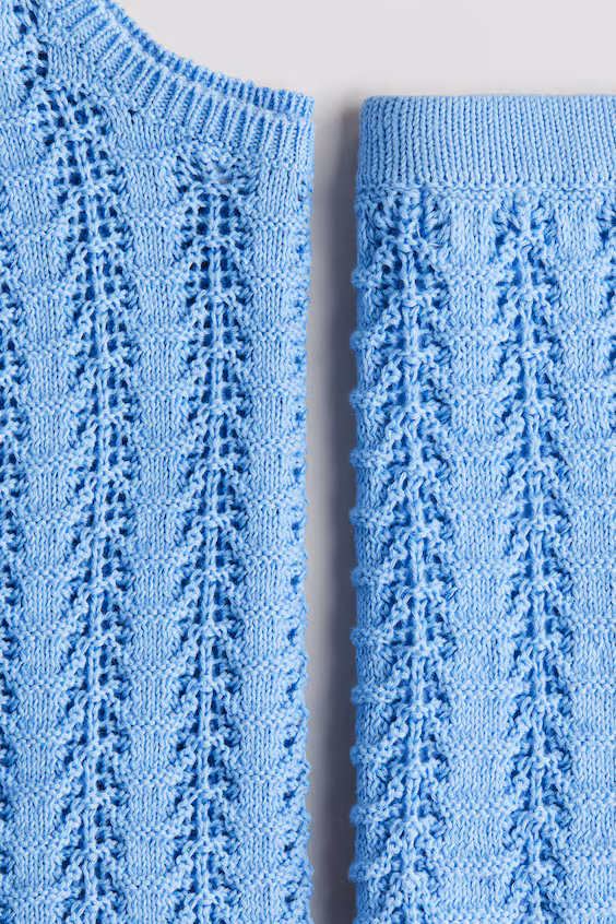 Комплект из 2 предметов из проймы в технике плиссе