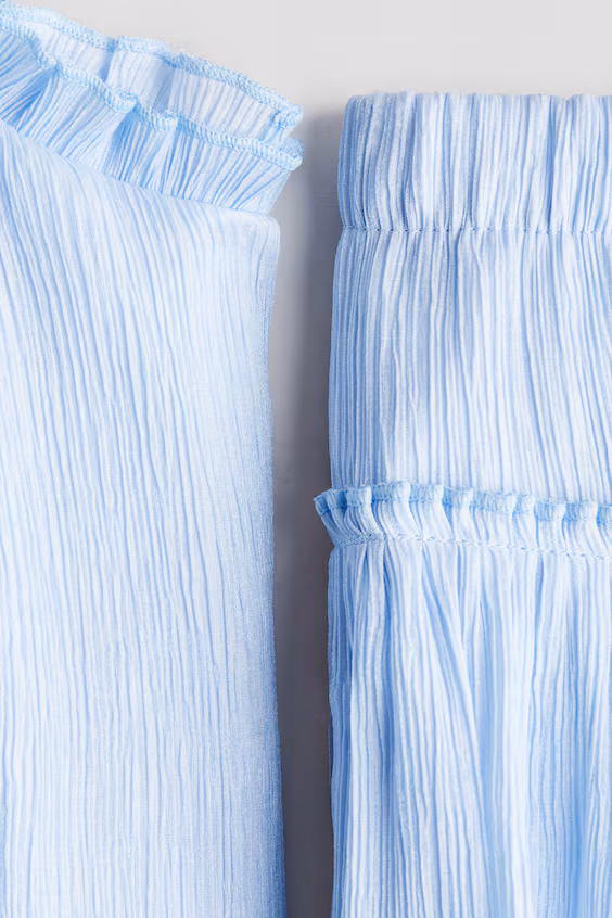 Комплект из 2 предметов из мятого джерси