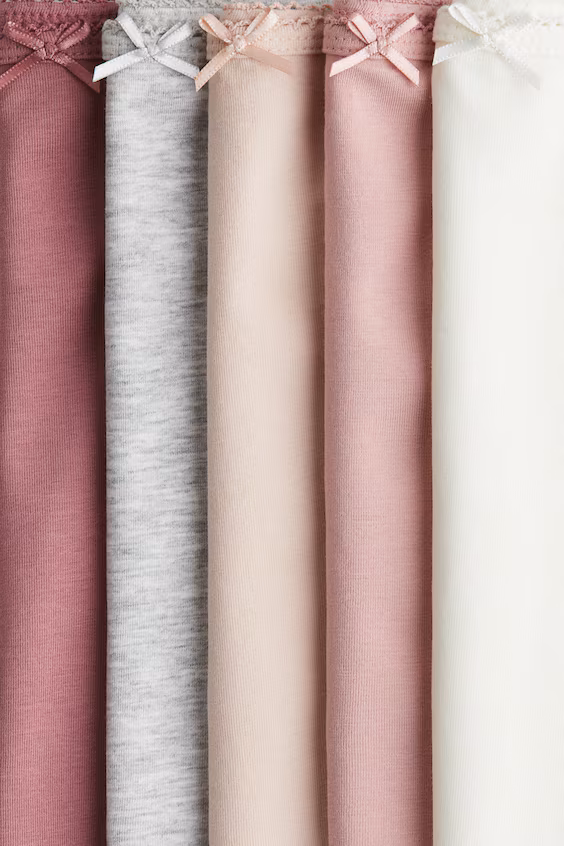 Набор из 5 топов без рукавов из джерси