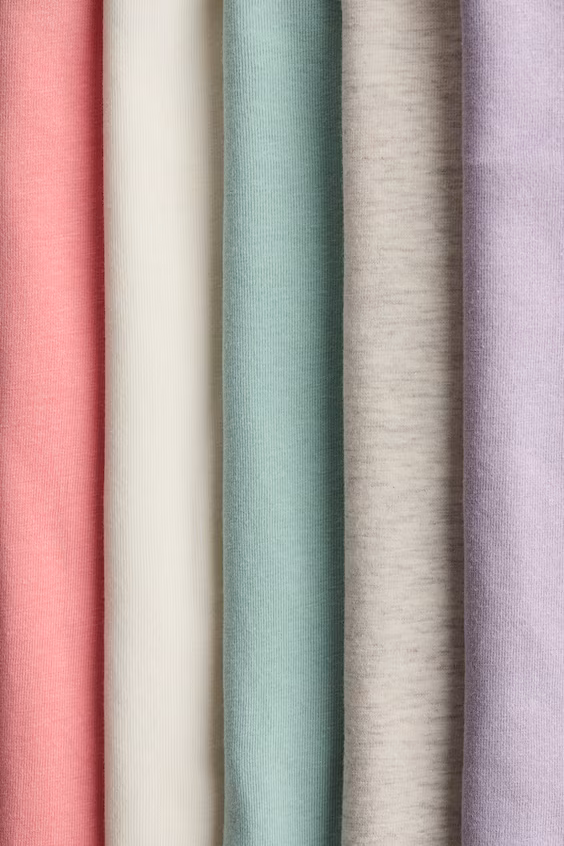 Набор из 5 топов из джерси