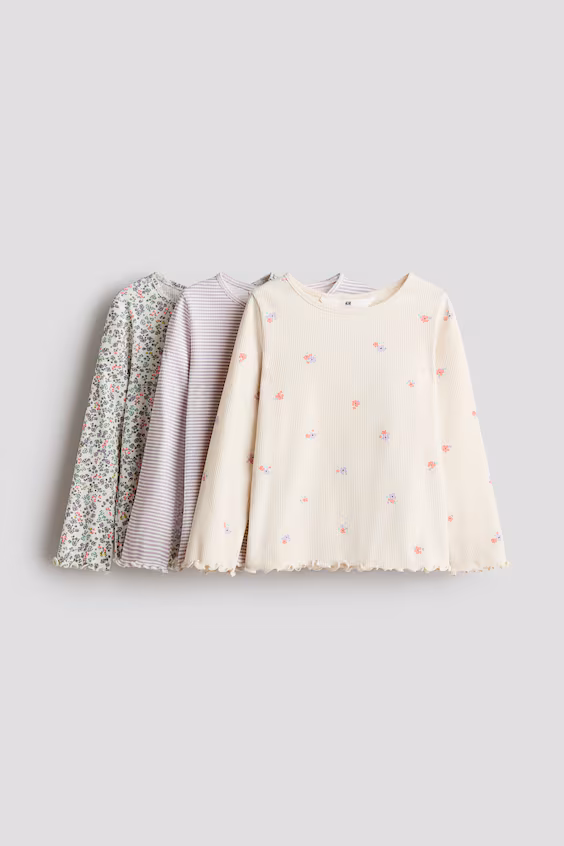 Набор из 3 свитеров в рубчик