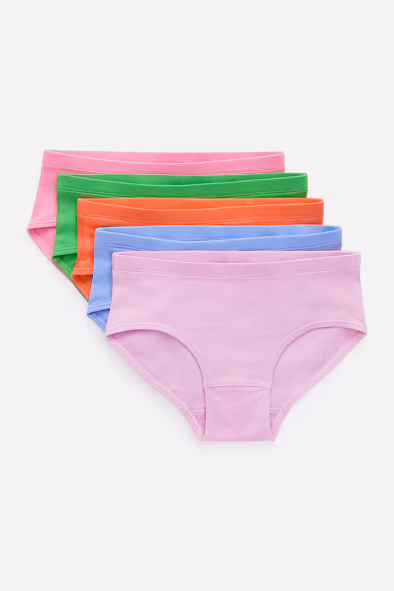 Трусы из хлопкового джерси, набор из 5 штук
