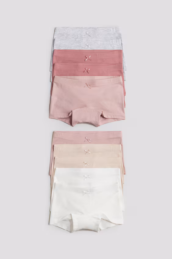 Пакет из 10 боксерских трусов из хлопка