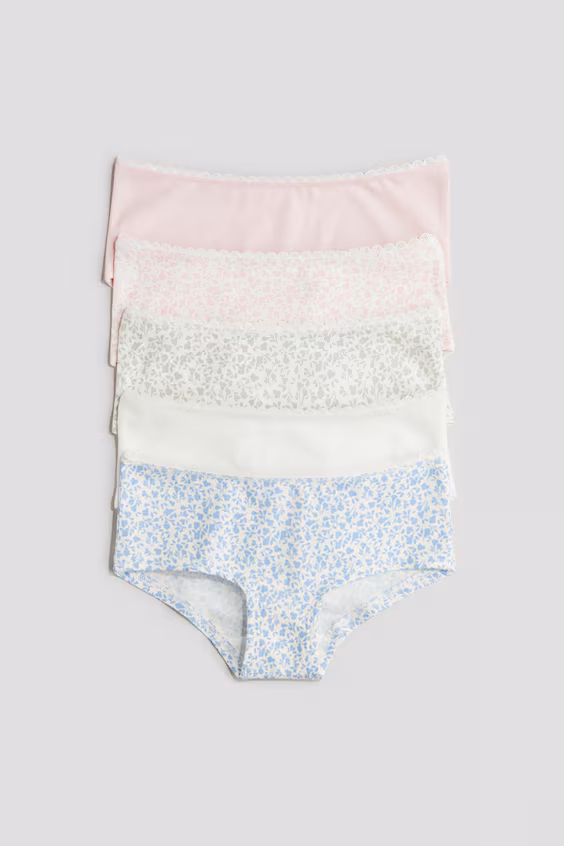 Пачка из 5 трусиков hipster из хлопка