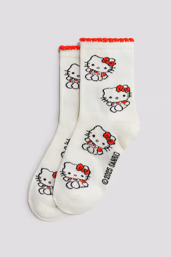 Пакет из 5 пар носков с узорами