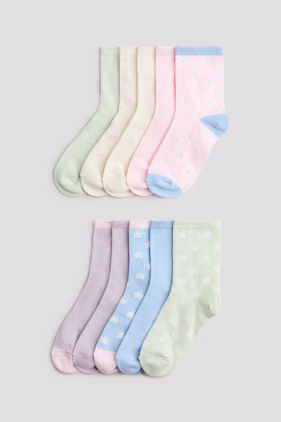 Пакет из 10 пар носков