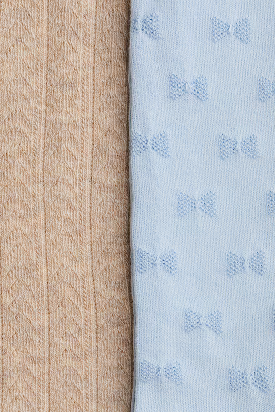 Пакет из 2 колготок из тонкой ткани