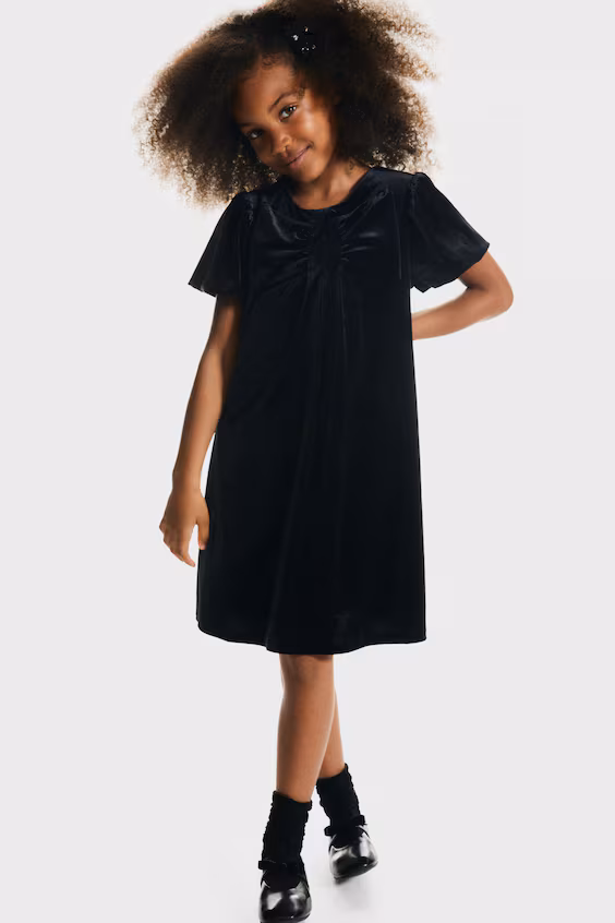 Вельветовое платье