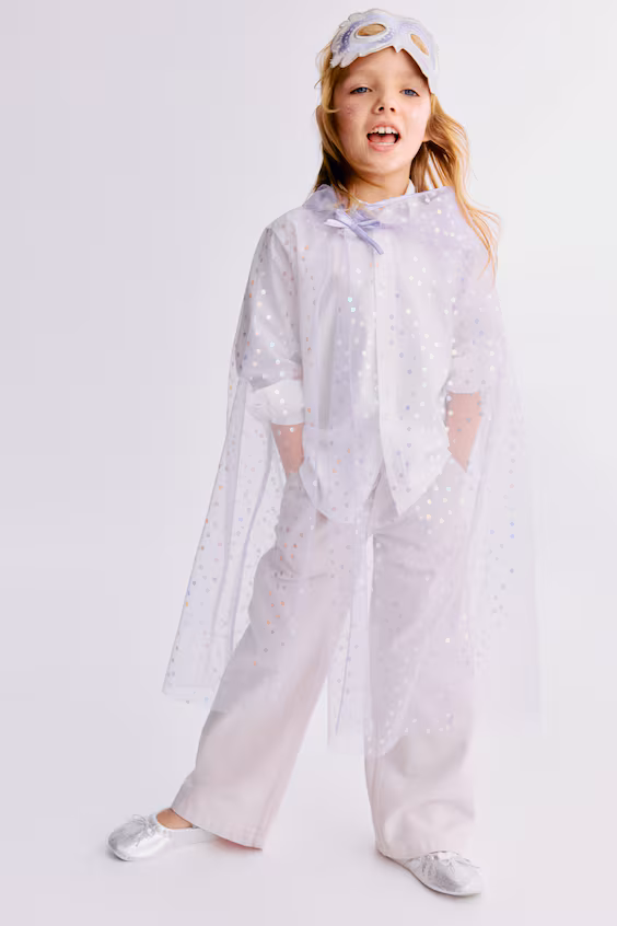 Двухэтажный маскарадный костюм с плащом