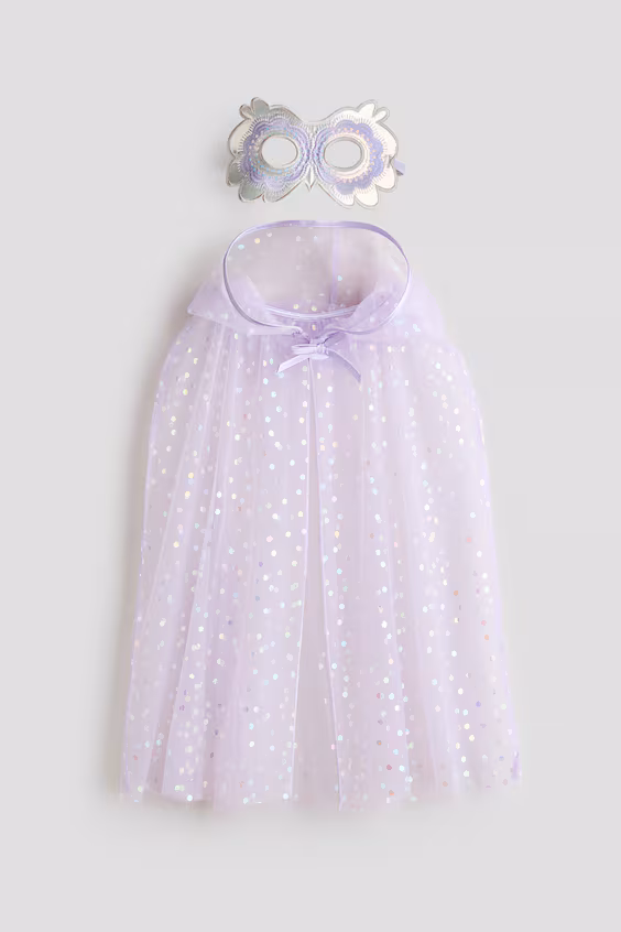 Двухэтажный маскарадный костюм с плащом