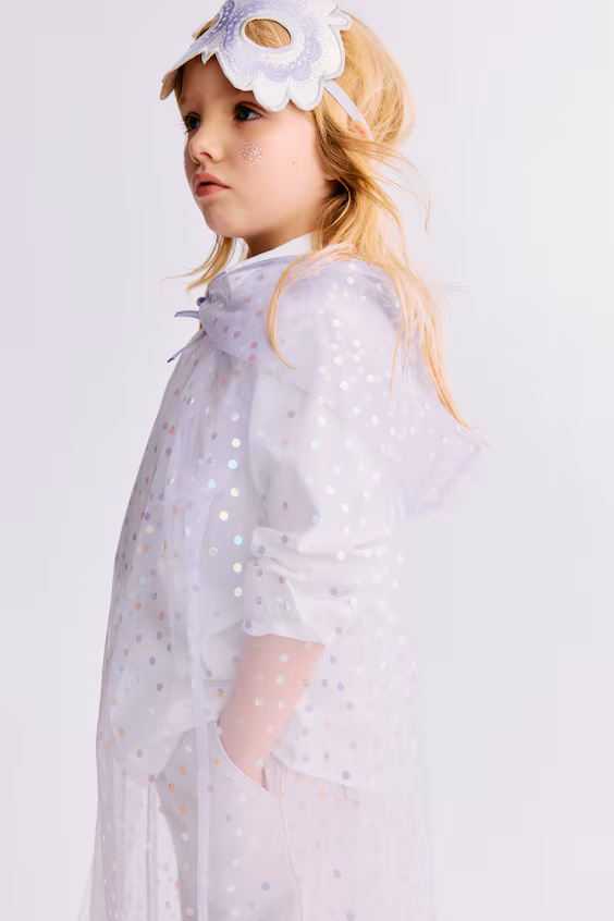 Двухэтажный маскарадный костюм с плащом