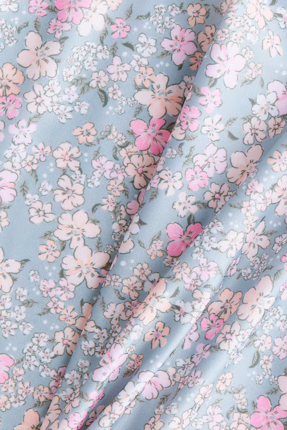 Плавательный топ с оборками и upf 50 h&m