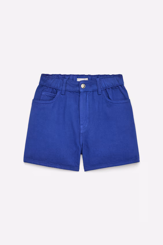 Джинсовые шорты с вышивкой