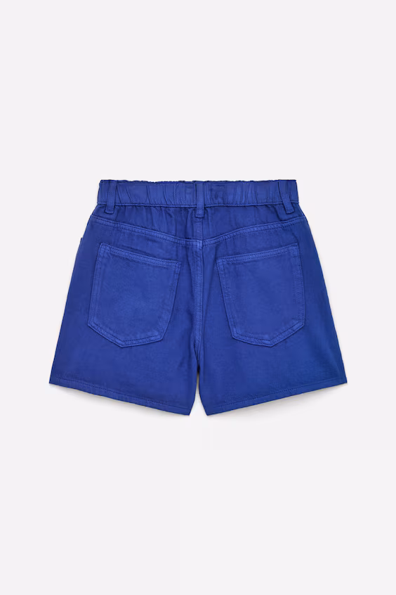 Джинсовые шорты с вышивкой