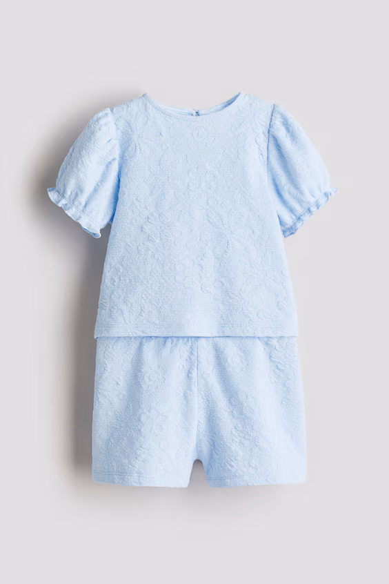 Комплект из 2-х предметов из жаккардового джерси