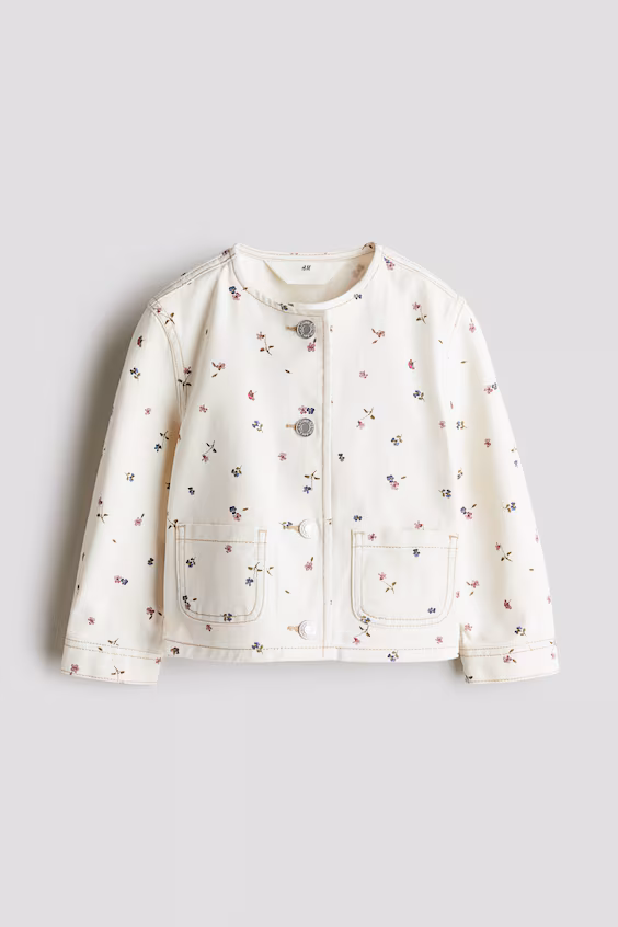 Джинсовый пиджак из хлопка