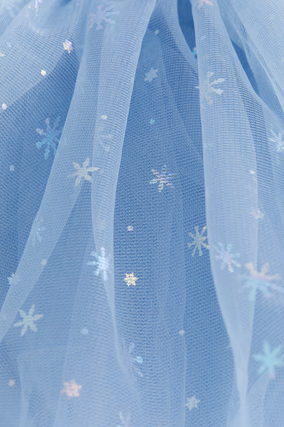 Танцевальный купальник с юбкой из тюля