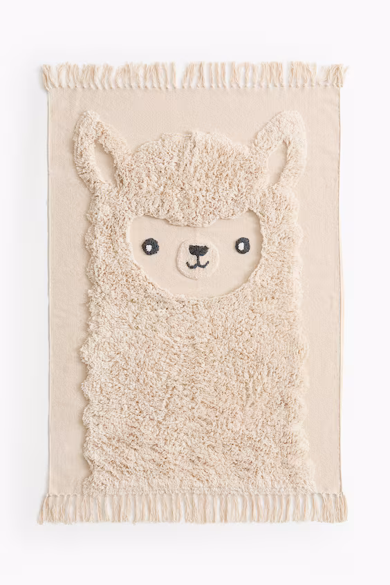 Ковер из ворса хлопка