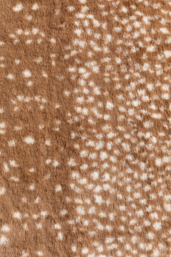 Плюшевый ковер с узором