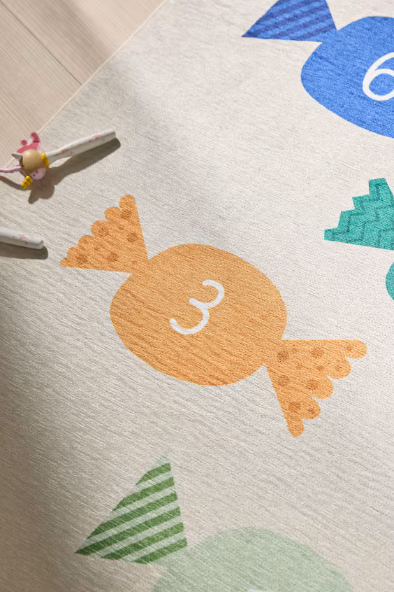 Стираемый детский ковер pepe