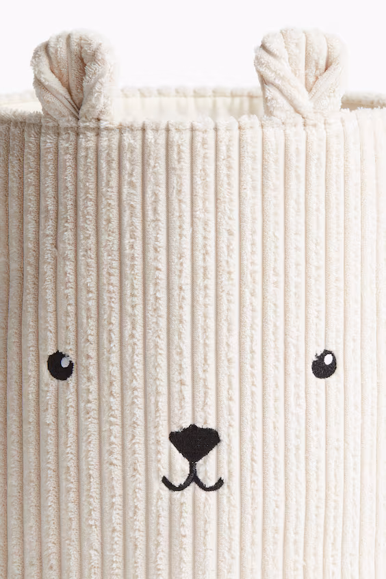 Маленькая корзина для хранения из бархата