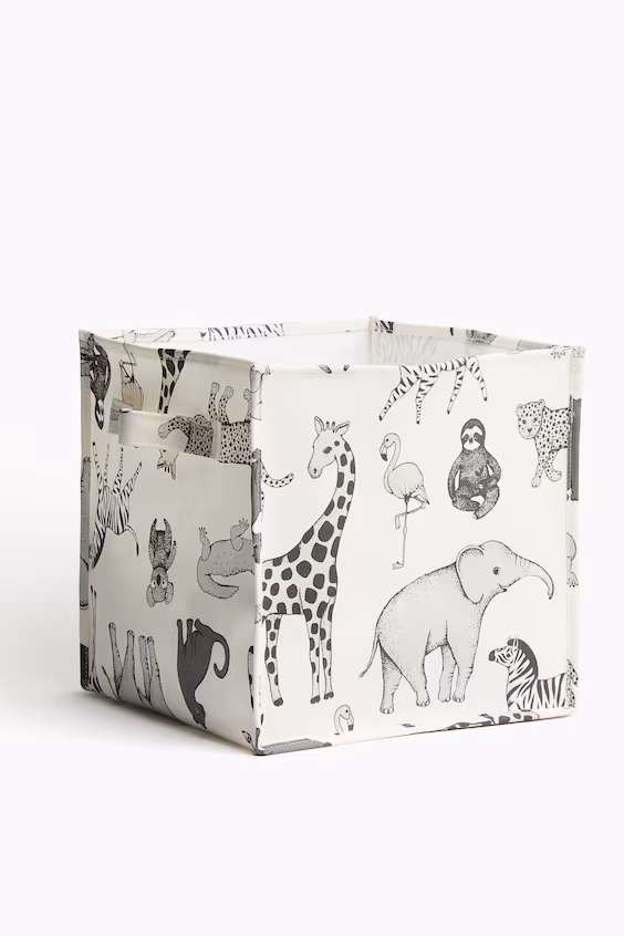 Корзина для хранения с узором