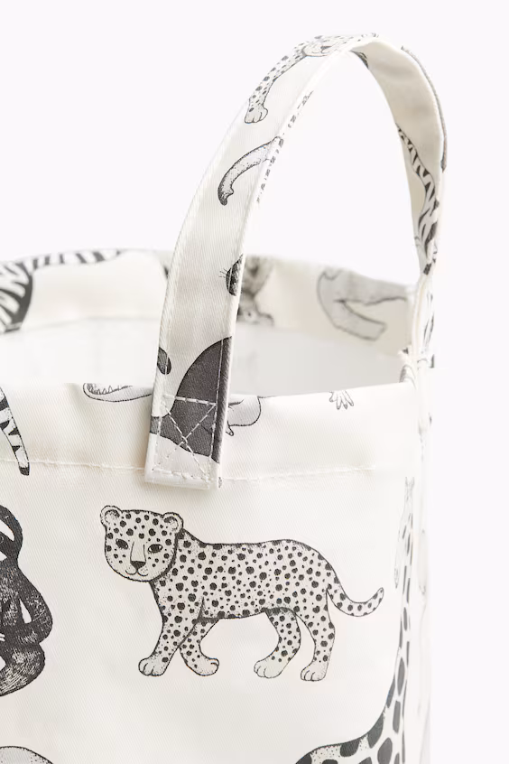 Корзина для хранения с принтом животных