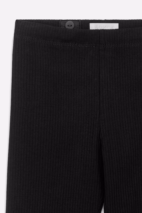 Брюки из рубчикового джерси