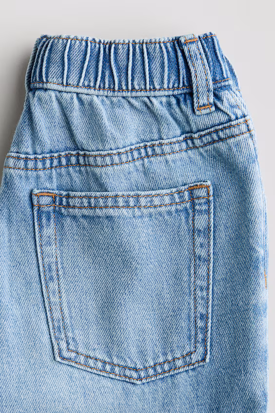 Джинсы свободного кроя широкие