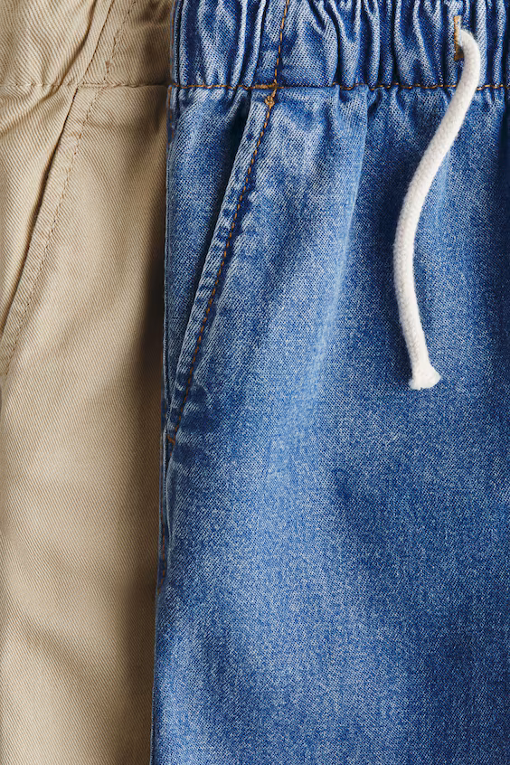 Набор из 2 хлопковых джоггеров