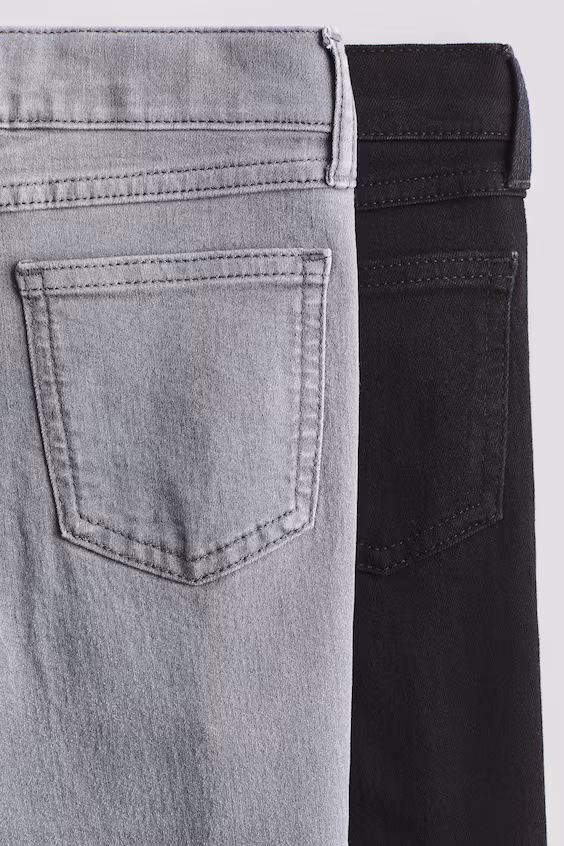 Набор из 2 пар узких джинсов slim fit